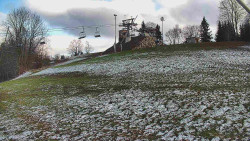 Otočná kamera na sjezdovce