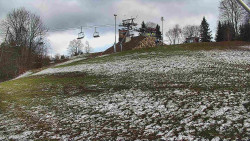 Otočná kamera na sjezdovce