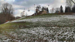 Otočná kamera na sjezdovce