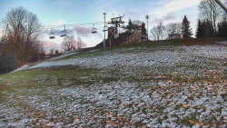 Otočná kamera na sjezdovce