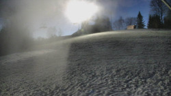 Otočná kamera na sjezdovce