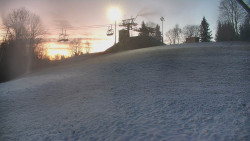 Otočná kamera na sjezdovce