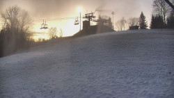 Otočná kamera na sjezdovce