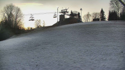 Otočná kamera na sjezdovce