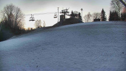 Otočná kamera na sjezdovce