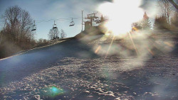 Otočná kamera na sjezdovce