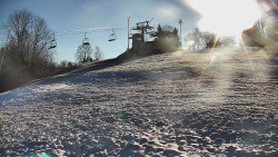 Otočná kamera na sjezdovce