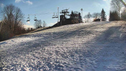 Otočná kamera na sjezdovce