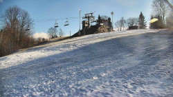 Otočná kamera na sjezdovce