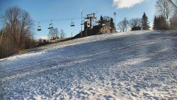 Otočná kamera na sjezdovce