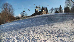 Otočná kamera na sjezdovce