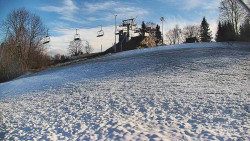 Otočná kamera na sjezdovce