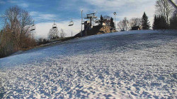 Otočná kamera na sjezdovce