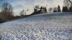 Otočná kamera na sjezdovce