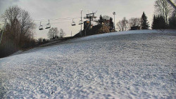 Otočná kamera na sjezdovce