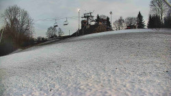 Otočná kamera na sjezdovce