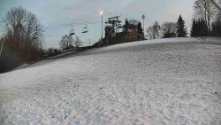 Otočná kamera na sjezdovce