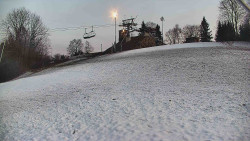 Otočná kamera na sjezdovce