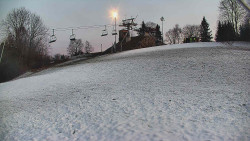 Otočná kamera na sjezdovce