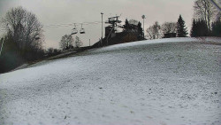 Otočná kamera na sjezdovce