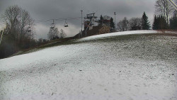 Otočná kamera na sjezdovce