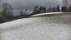 Otočná kamera na sjezdovce