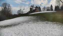 Otočná kamera na sjezdovce