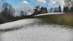 Otočná kamera na sjezdovce