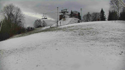 Otočná kamera na sjezdovce