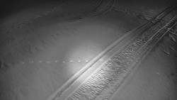 Otočná kamera na sjezdovce