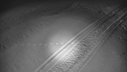 Otočná kamera na sjezdovce