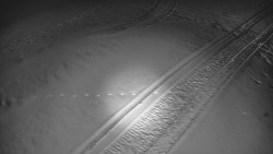 Otočná kamera na sjezdovce