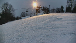 Otočná kamera na sjezdovce