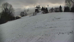 Otočná kamera na sjezdovce