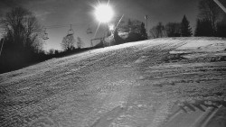 Otočná kamera na sjezdovce