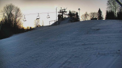 Otočná kamera na sjezdovce