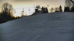 Otočná kamera na sjezdovce