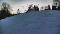 Otočná kamera na sjezdovce