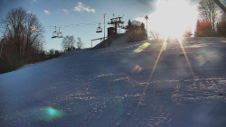 Otočná kamera na sjezdovce