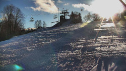 Otočná kamera na sjezdovce