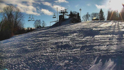 Otočná kamera na sjezdovce