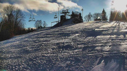 Otočná kamera na sjezdovce