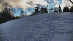 Otočná kamera na sjezdovce