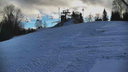 Otočná kamera na sjezdovce