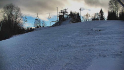 Otočná kamera na sjezdovce