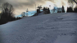 Otočná kamera na sjezdovce