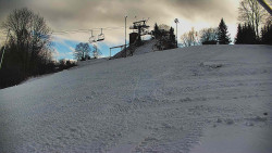 Otočná kamera na sjezdovce