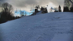 Otočná kamera na sjezdovce