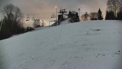 Otočná kamera na sjezdovce