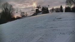 Otočná kamera na sjezdovce